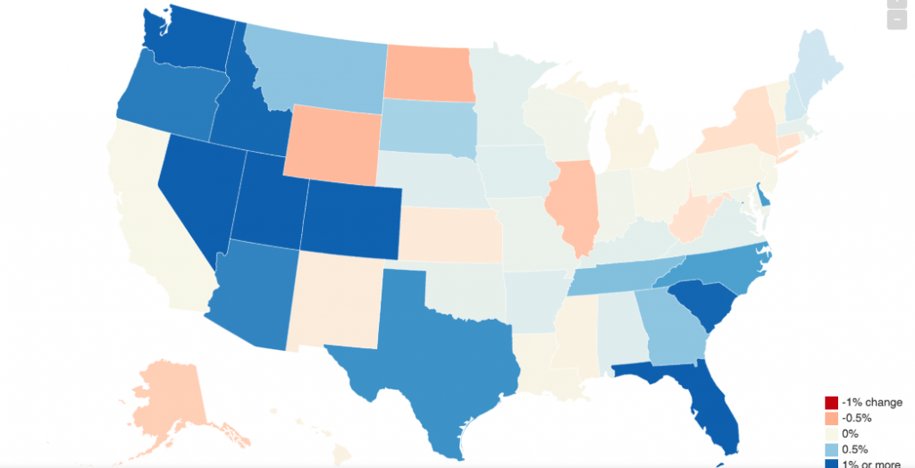 net migration by state