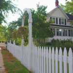 white picket fence photo